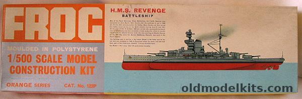 Frog 1/500 HMS Revenge (Triang), 122P plastic model kit